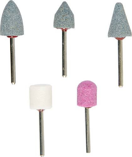 kwb Mini-Schleifstiftsatz 5-teilig aus Keramik für Metall, Multicolor - Bild 1