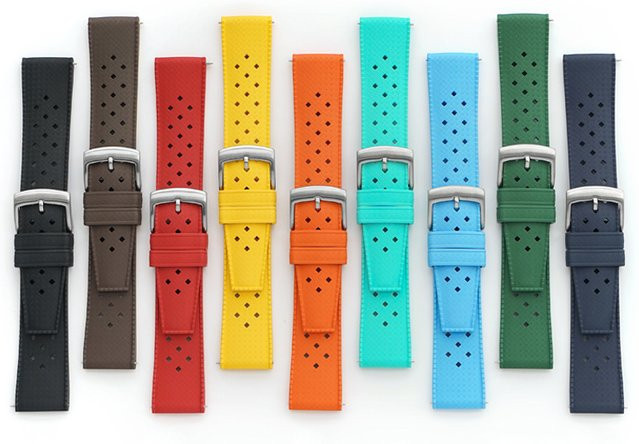 Uhrenarmband Kautschuk, 20mm 22mm, Unisex - Bild 1