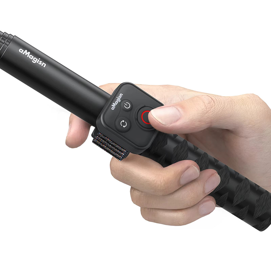 Bluetooth-Fernbedienung in Schwarz für Insta360, GoPro und Mobiltelefone - Bild 3
