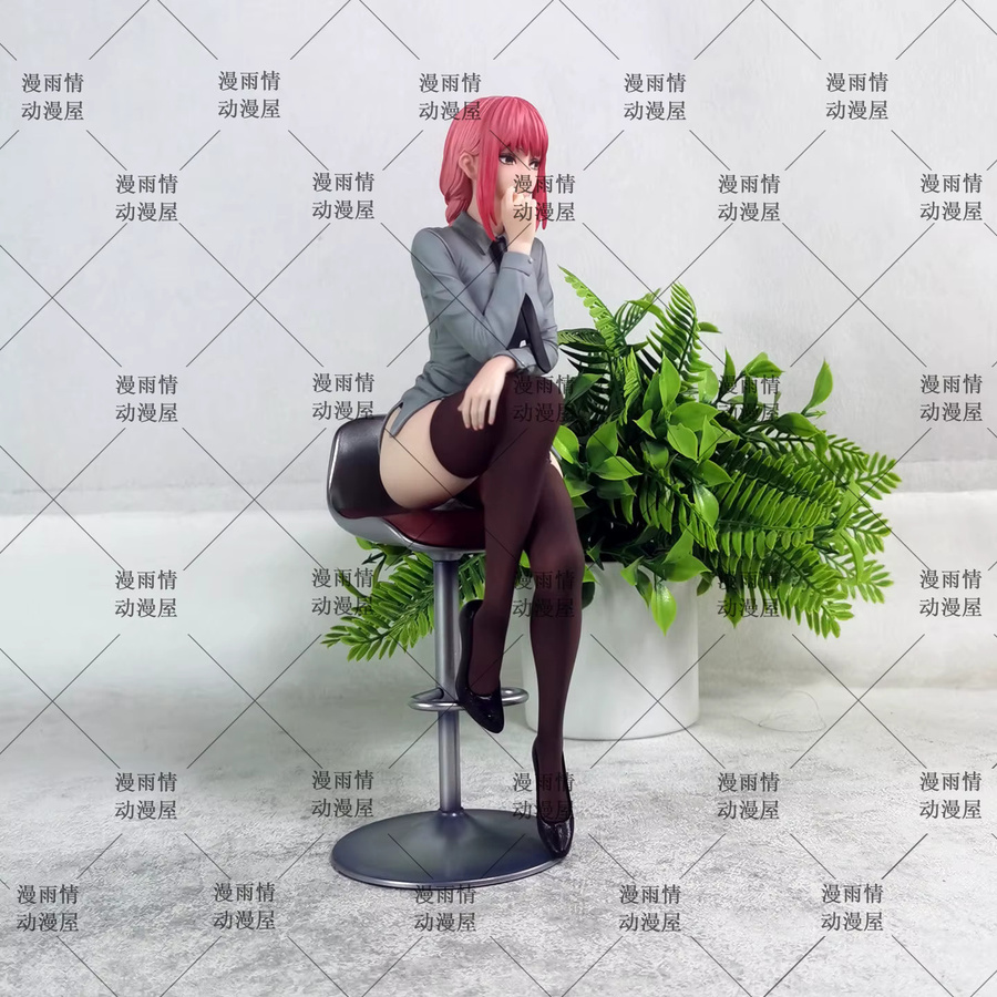 Manyuqing Chainsaw Man Makima, Anime-Figur, Kunststoff - Bild 3