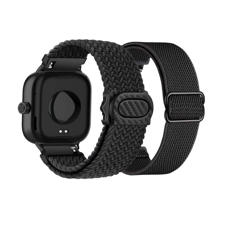 DAINU Uhrenarmband, Nylon, Schwarz, Unisex - Bild 5