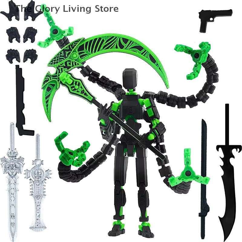 Titan 13 Lucky 13 Actionfigur, Mehrfach Gelenkte Bewegliche Actionfigur - Bild 2