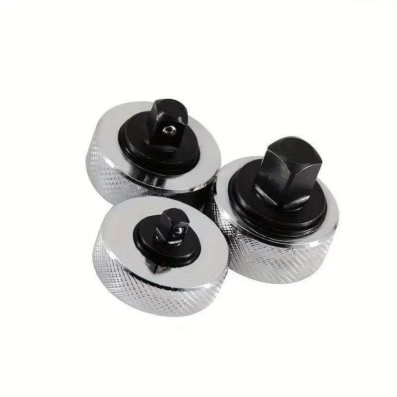 NIUXIANG Mini-Ratschenschlüssel aus Vollstahl in Silber mit 1/4", 3/8" und 1/2" Antrieb - Bild 7
