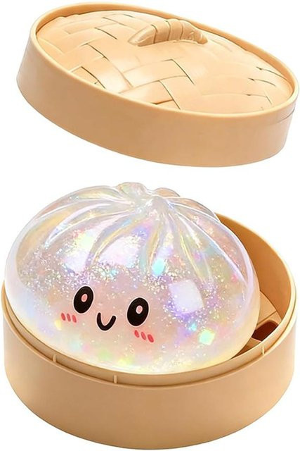 BC Pet Supplies Glitzer-Knödel-Squishy, Sensorisches Quetschspielzeug mit Box - Bild 1