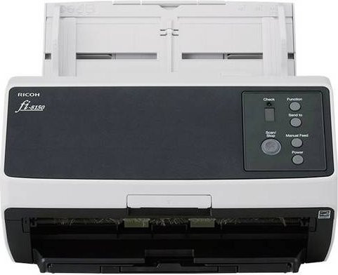 Ricoh fi-8150 Dokumentenscanner mit Dual CIS, Duplex-Scan, 600 dpi und automatischem Dokumenteneinzug für 100 Blätter, Anschluss via USB 3.2 Gen 1 und Gigabit LAN - Bild 2
