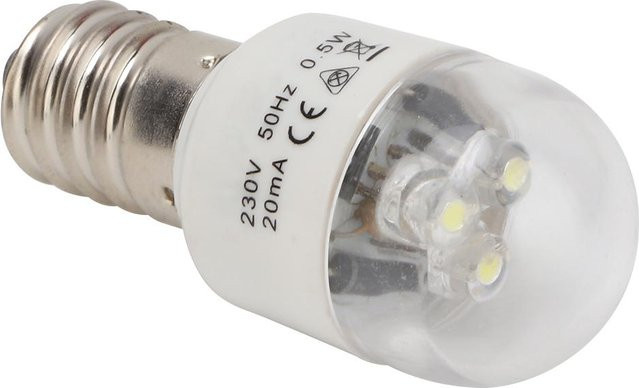 Multifunktionale LED Arbeitslicht Glühbirne für Haushaltsnähmaschinen, E14, 0,5W, Weiß, Cool White - Bild 1