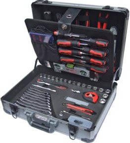 KS Tools 3/8 Zoll Universal-Werkzeug-Satz, 165-teilig, Schwarz-Rot-Mehrfarbig - Bild 1