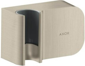 Hansgrohe Axor One G 1/2 Brausehalterung aus Messing in Silber - Bild 1