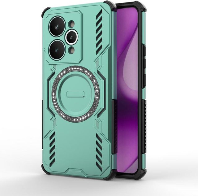 Stoßfeste magnetische Handyhülle für Realme 15 und Realme 15 Pro 5G aus PC und TPU mit Wärmeableitung - Bild 1