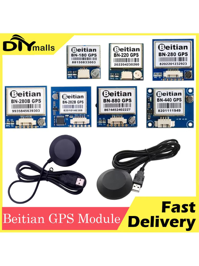 Beitian GPS-Modul mit M8-Chip und Antenne für Pixhawk Flight Controller, unterstützt GLONASS - Bild 3