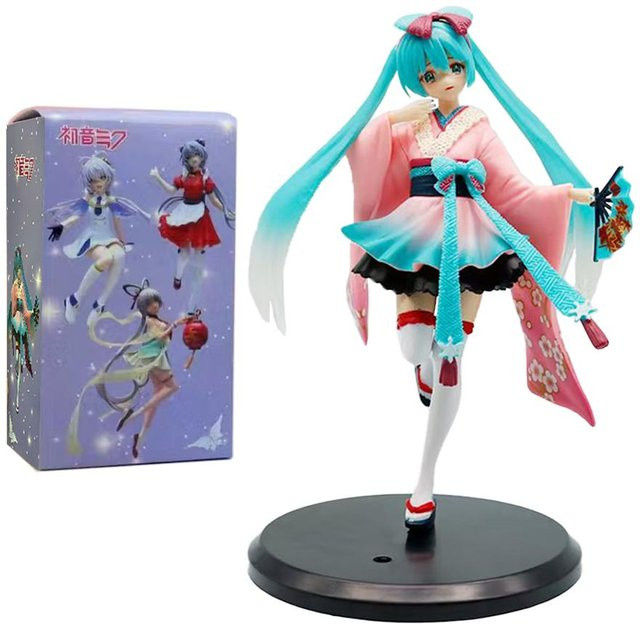 Hatsune Miku Blumenfee Anemone Figur 20cm Anime Figur - Bild 1