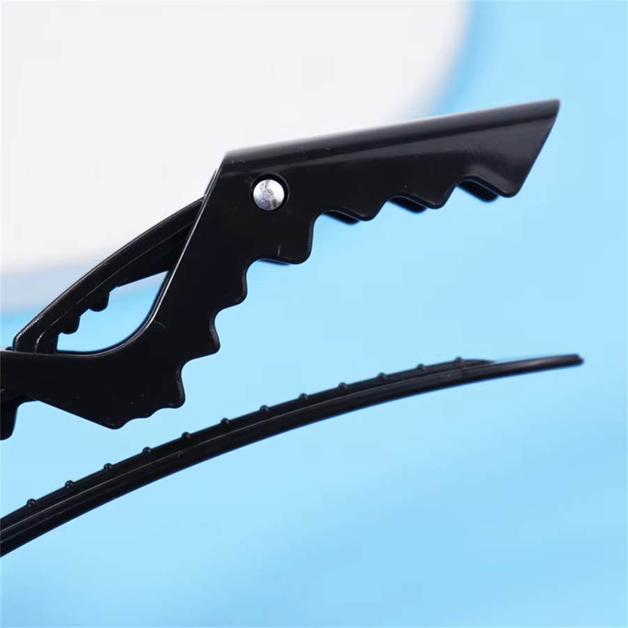 Marseilis Alligator-Haarspange, Schwarz, Unisex - Bild 4