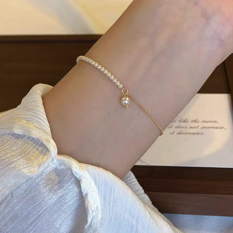 FANGSU Perlenarmband, 925 Silber, Damen - Bild 3