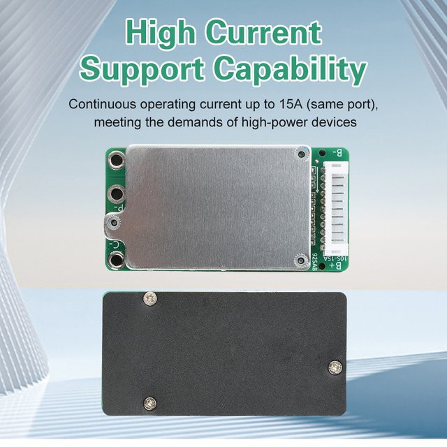 BMS 10S 36V 15A Lithium-Batterie-Ladeplatine PCB für 18650 Li-Ionen-Zellen mit Zellbalancer für Elektroautos - Bild 1