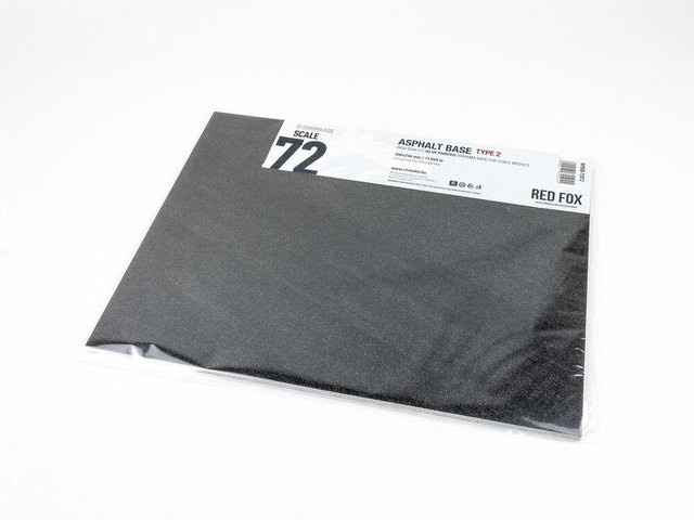 Red Fox Studio Asphalt base Type 2, Schwarz, 1:72 - Bild 1
