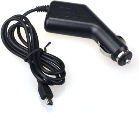 Mini USB Auto Ladegerät DC 5V 2.4A Netzstecker für DVR und GPS in Schwarz - Bild 1