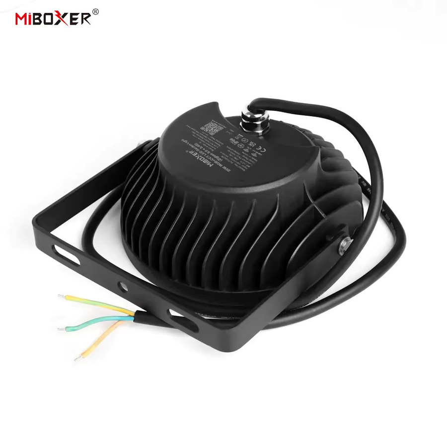 Miboxer Smart Garten LED Lampe RGB CCT, wasserdichte Außenleuchte mit Zigbee 3.0 und Tuya Unterstützung, 25W, Schwarz - Bild 2