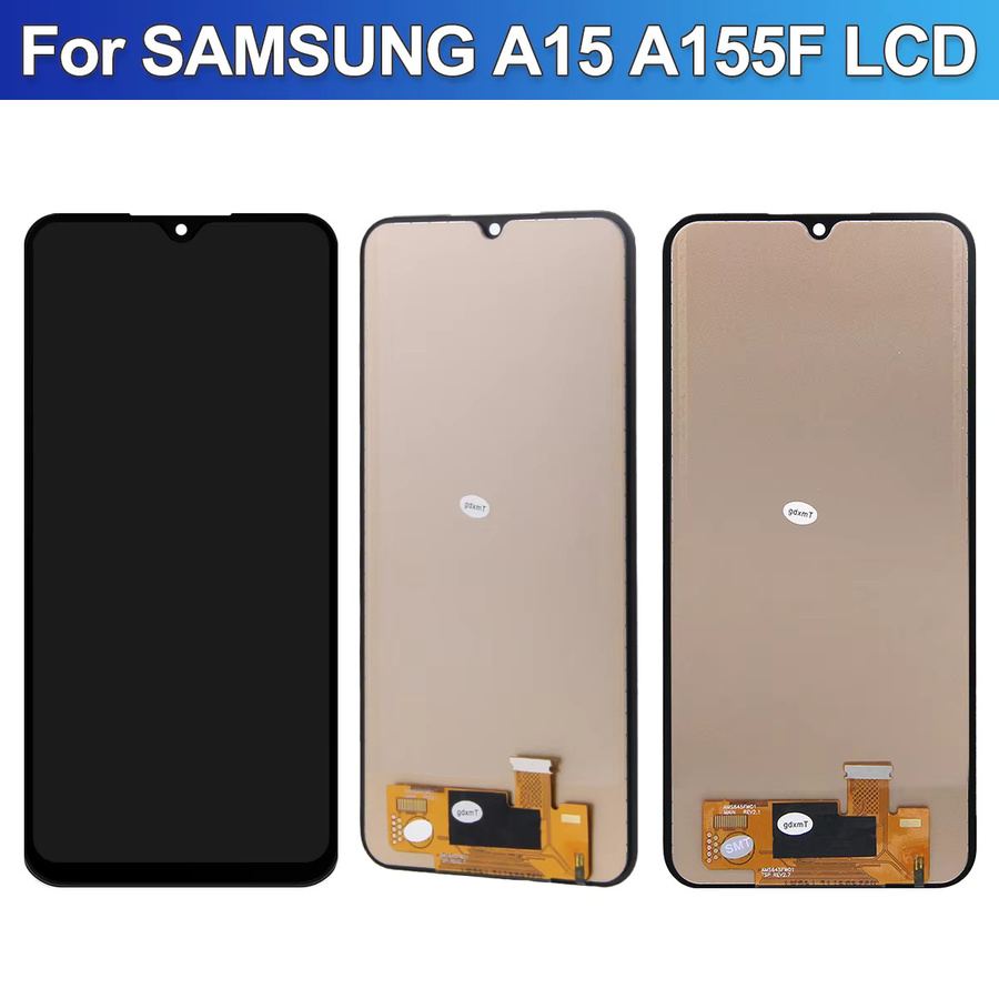 Samsung Galaxy A15 5G A156B LCD Display mit Rahmen und Digitalem Touchscreen in Schwarz - Bild 2