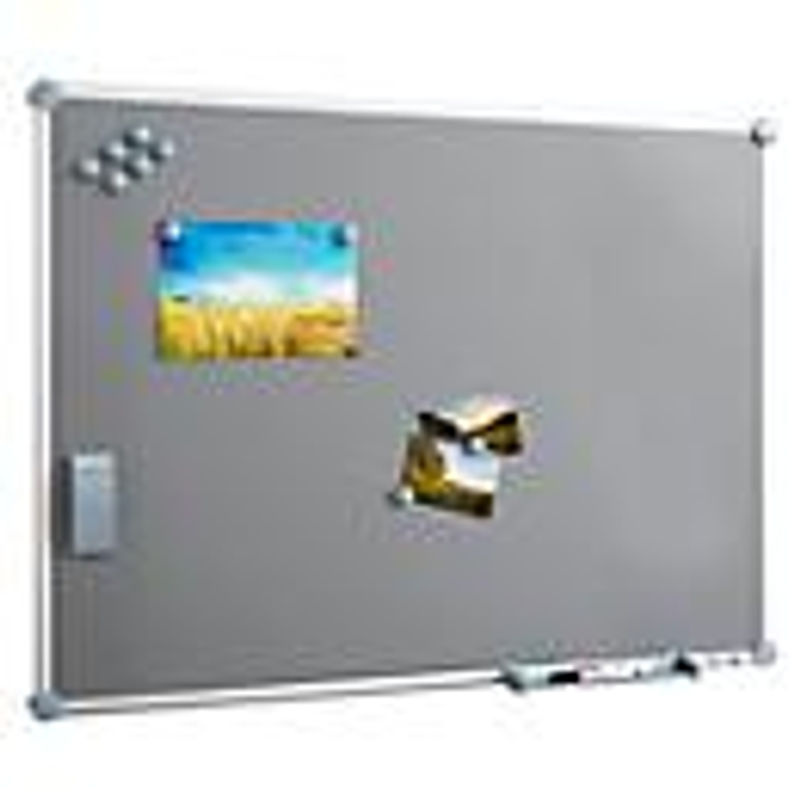 MAUL Silverboard 2000 Whiteboard Set in Silber, B/H: 900 x 600 mm - Bild 2