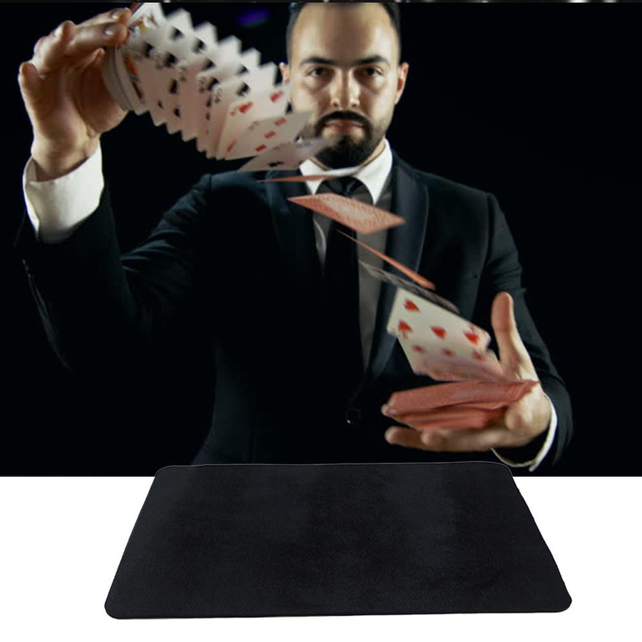 TOMTOP JMS Poker Karte Deck Schwarz Zauberei Kartentrick - Bild 4