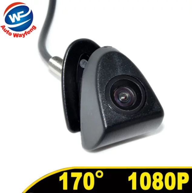 Auto Wayfeng WF AHD Frontkamera mit eingebettetem Logo für Toyota Prado Highlander Land Cruiser Camry Corolla Yaris VIZI REIZ Verso in Schwarz - Bild 1