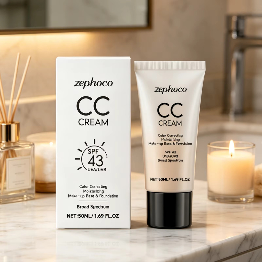 Zephoco CC Creme, Getönte Feuchtigkeitscreme für unreine Haut - Bild 3