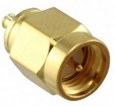 Molex SMA-Steckverbinder Stecker 50 Ohm in Gold - Bild 1