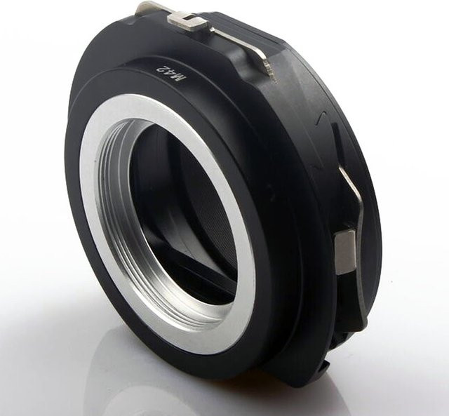 Cozyshot M42-EOSM Tilt- und Shift-Adapter für M42-Objektive auf Canon EOS M EF-M Mount, Schwarz - Bild 1