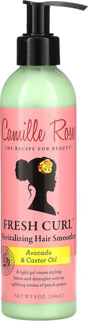 Camille Rose Fresh Curl Gel-Creme, Avocado, Rizinusöl, 237 ml - Bild 1