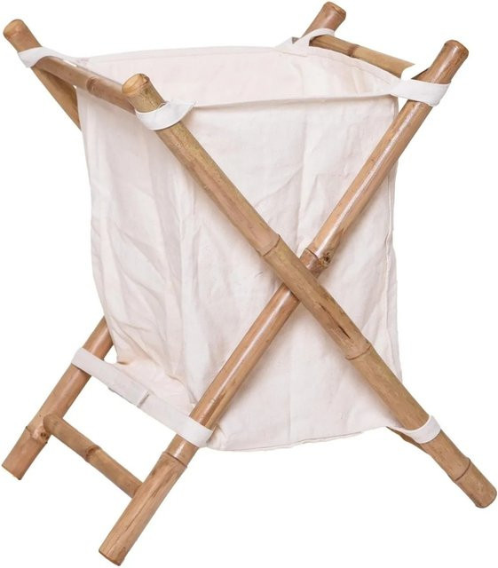 Vivanno Wäschekorb Laundra in Beige, B/T/H: 40 x 50 x 57 cm - Bild 1