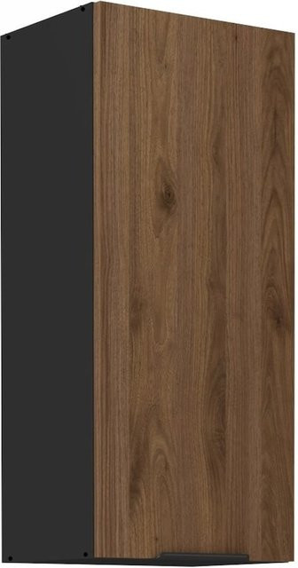 Küchen Hängeschrank MONZA in Okapi Nußbaum, Wandmontage, Höhe: 90 cm, Breite: 40 cm - Bild 1