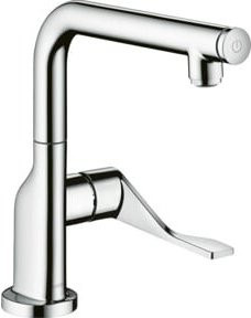 Hansgrohe Axor Citterio 230 Sel. Spültisch-Einhebelmischer mit Schwenkauslauf in Brushed Gold Optik - Bild 1