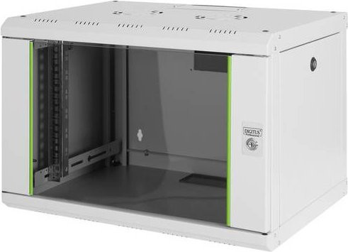Digitus 19 Zoll Wandgehäuse DN-19 07-U, 7 HE, Lichtgrau (RAL 7035), B: 60 cm, H: 42 cm, T: 45 cm - Bild 1