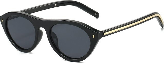 Sonnenbrille Cat Eye, Schwarz, Vollrand, Kunststoff, Damen - Bild 1