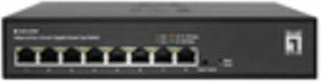 LevelOne GES-2208 Managed L2 Gigabit Ethernet Netzwerk-Switch 8-Port Schwarz - Bild 1