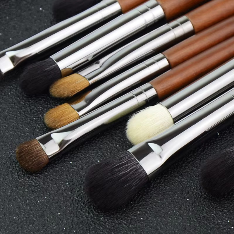 Augen-Make-up Pinsel Set, 5-teilig, Tierhaar - Bild 1