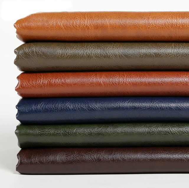 Meetee Kunstleder PU-Imitation in Multicolour, Wasserdichtes Lederstoff für Auto und Möbel, B: 138 cm, H: 50 cm - Bild 1
