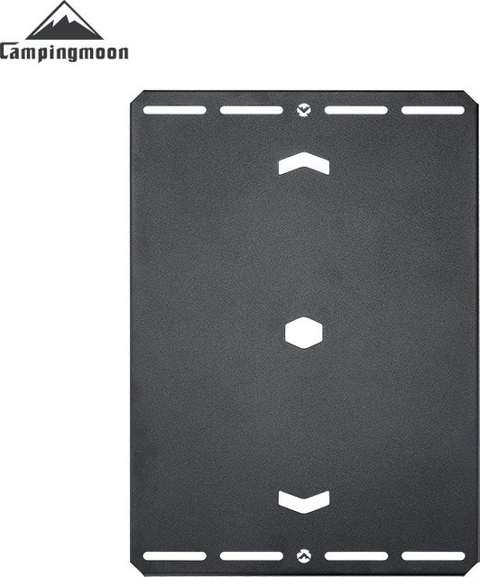 CAMPINGMOON CK-25BK-1P IGT-Kombinationstisch für Schneespitzen-Herdabdeckung in Schwarz - Bild 1