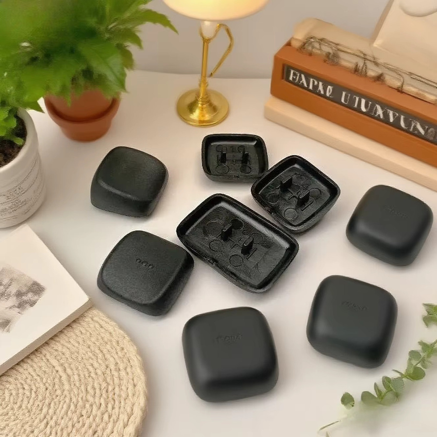 KLP Lame Tastenkappen für Low-Profile Kailh ChocV1 und MX Switches aus PBT in Weiß-Schwarz - Bild 3
