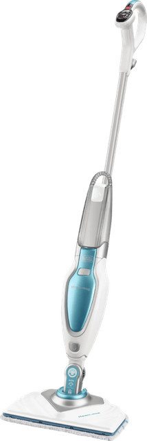 BLACK+DECKER FSM1630 Dampfmopp in Weiß mit Parkettdüse - Bild 1