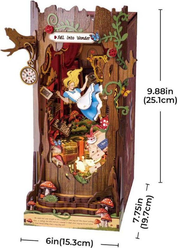 ROBOTIME Rolife 3D-Puzzle Fall into Wonder DIY Buchnische TGB12 - Bild 1