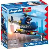 Playmobil City Action Polizeihelikopter Konstruktionsspielzeug 72080 - Bild 1