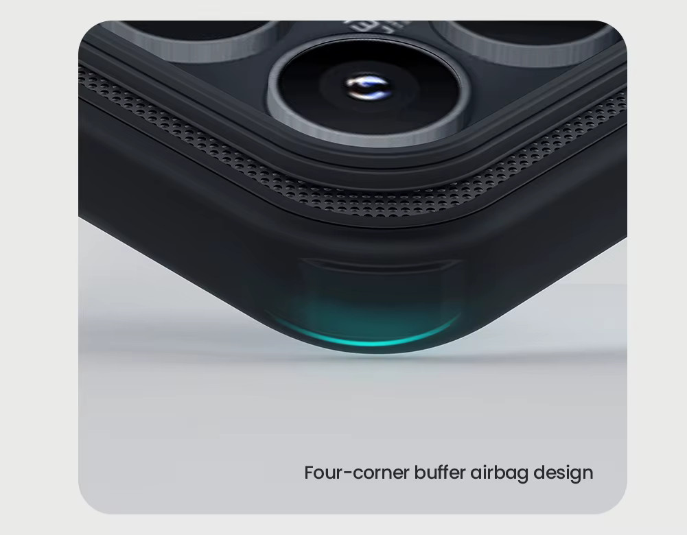 Nillkin Super Frosted Pro Schutzhülle für Xiaomi Mi 17 5G in Schwarz mit TPU-Rahmen und matter PC-Rückseite - Bild 4