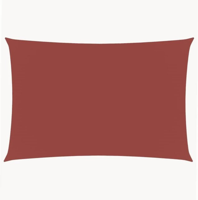 vidaXL Sonnensegel aus PU-beschichtetem Oxford-Gewebe, rechteckig, Terrakotta-Rot, B x T: 2 x 5 m - Bild 1