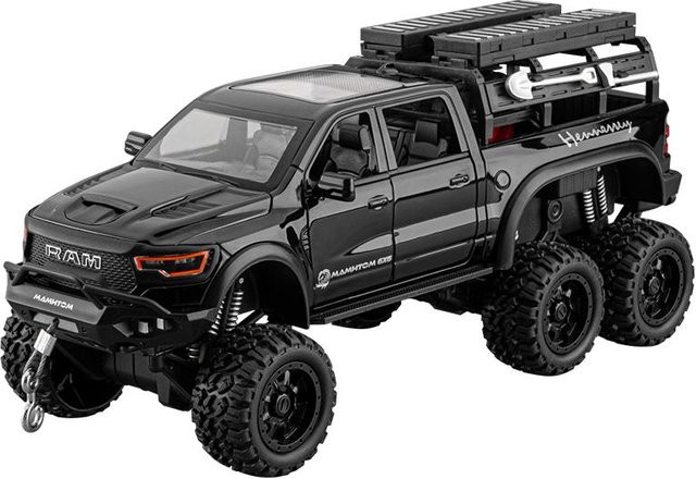 Linyi toy car Dodge Mammoth Ram 1000 Trx Pickup, Modellauto, 1:24, Metall, ab 14 Jahren - Bild 1