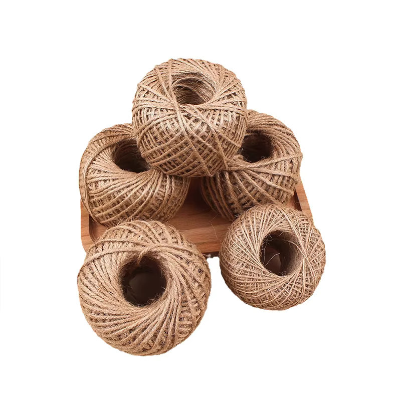 Natürliches Jute- und Hanfseil in Beige für Makramee und DIY-Handwerk, Durchmesser 1 mm bis 10 mm - Bild 3