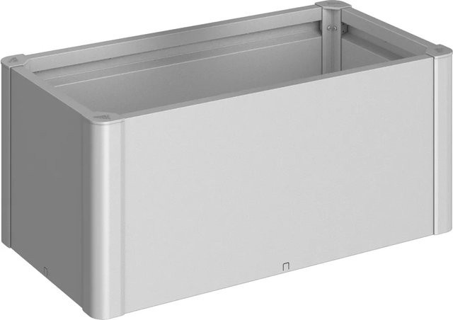 Biohort Pflanzbeet Belvedere Mini in Silber-Metallic für Garten, Terrasse und Balkon - Bild 1