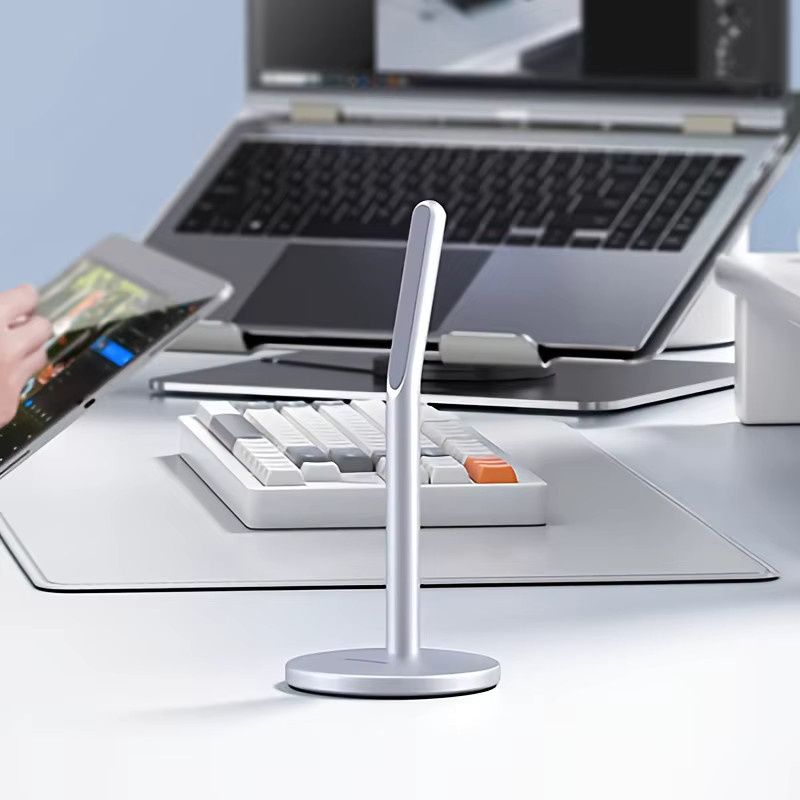 Magnetischer Apple Pencil Halter aus Aluminiumlegierung für Apple Pencil 2. Generation in Silber - Bild 2