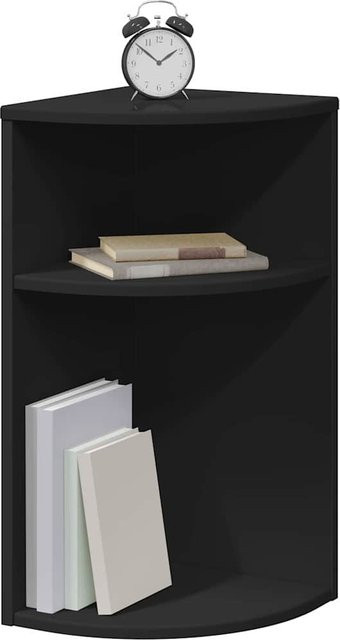 vidaXL Beistelltisch in Schwarz aus Holzwerkstoff, B/T/H: 29,6 x 29,6 x 60 cm - Bild 3