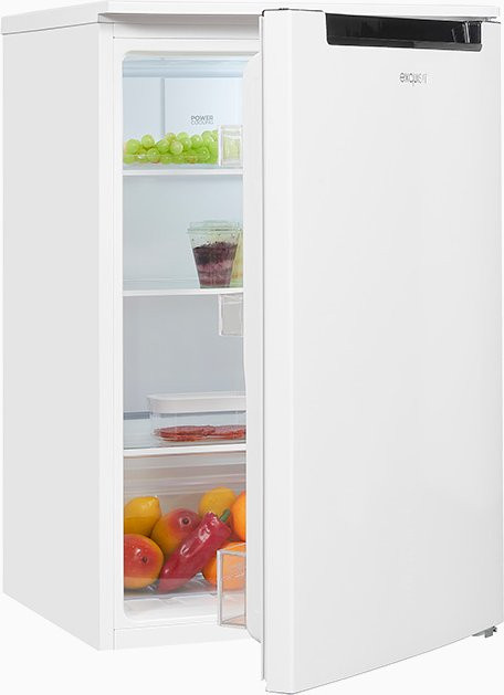 Exquisit KS15-V-040D Vollraumkühlschrank in Weiss mit LED-Innenbeleuchtung und Flaschenregal, H x B x T: 160 x 57,5 x 66 cm - Bild 1